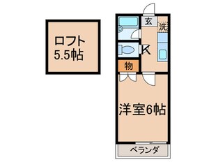 ファーボ藤原の物件間取画像